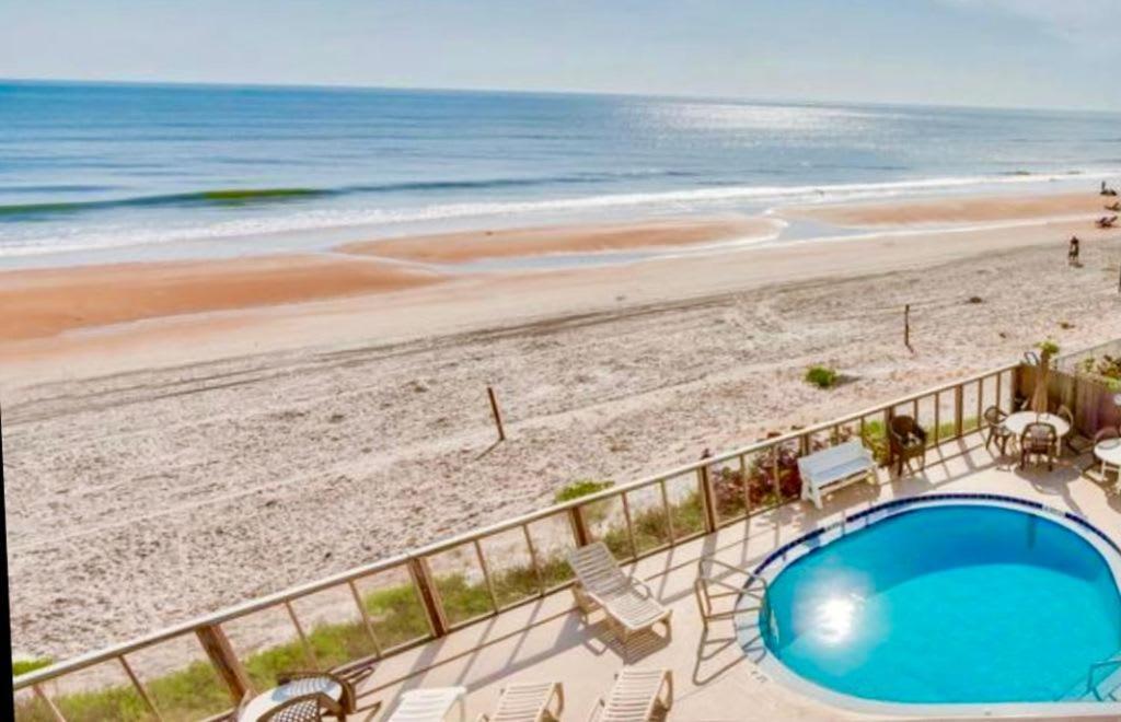 Coastal Cozy - Ocean View At Symphony Beach Club Ormond Beach Extérieur photo